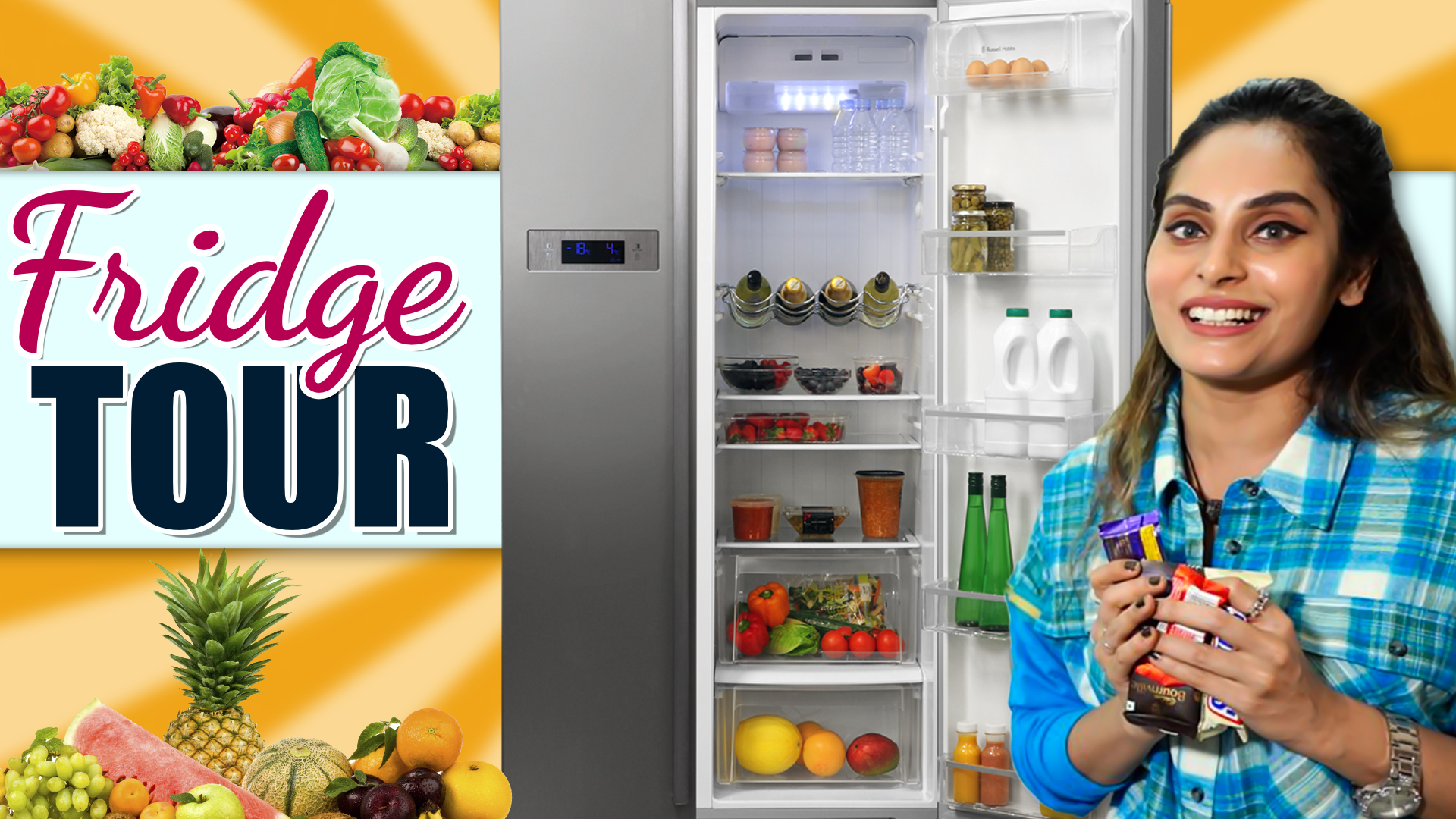 fridge tour - shrutika arjun